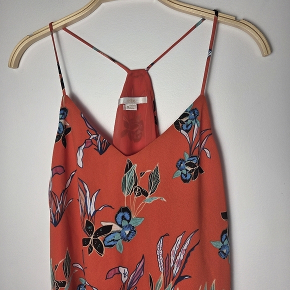 c&e Floral Racerback Tank Top - Picture 9 of 13
